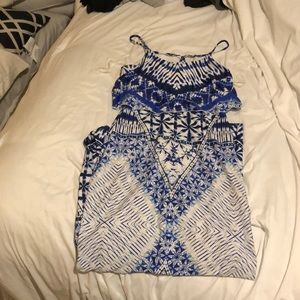 Charolette Russe blue maxi dress